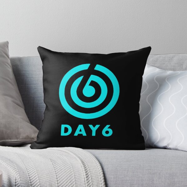 KPOP BOY GROUP DAY6 OFFICIAL LOGO Throw Pillow RB2507 product Offical DAY6 Merch