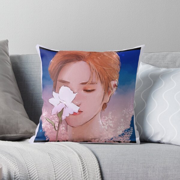 NCT Taeyong Throw Pillow RB2507 product Offical NCT127 Merch