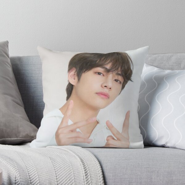 TAEHYUNG BTS LOVE YOURSELF Throw Pillow RB2507 product Offical BTS Merch