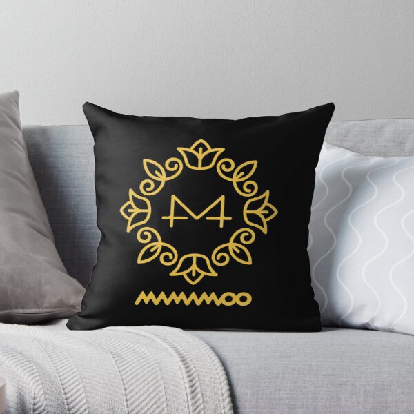 KPOP MAMAMOO YELLOW FLOWER TSHIRT/ HOODIE/ CASE/ STICKER Throw Pillow RB2507 product Offical Mamamoo Merch