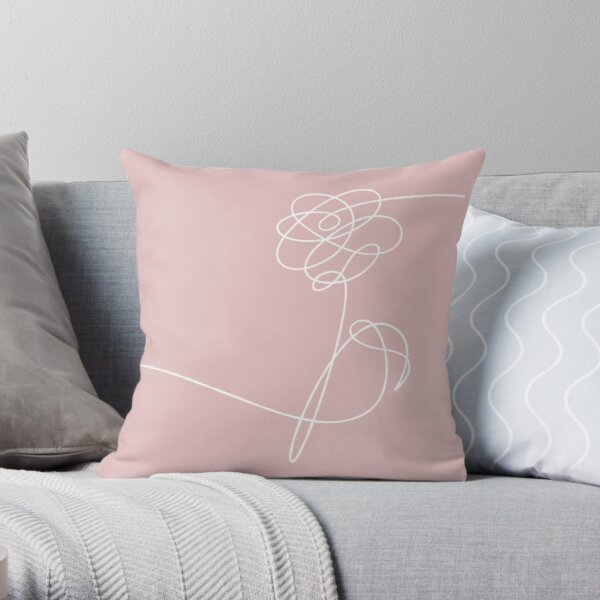 BTS Love Yourself Throw Pillow RB2507 product Offical BTS Merch