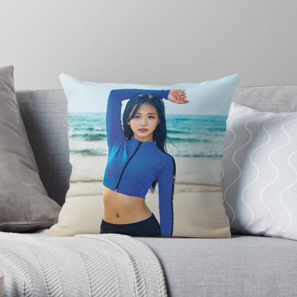 Tzuyu - TWICE Throw Pillow RB2507 product Offical Twice Merch
