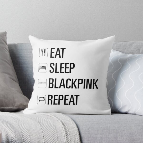 only blackpink Throw Pillow RB2507 product Offical Blackpink Merch