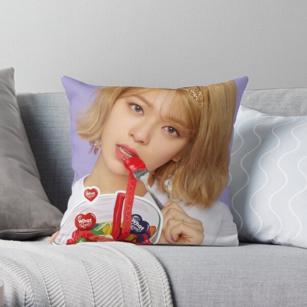 TWICE JEONGYEON Throw Pillow RB2507 product Offical Twice Merch