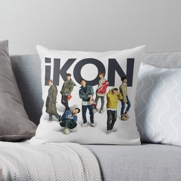 iKON #2 Throw Pillow RB2607 product Offical IKON Merch