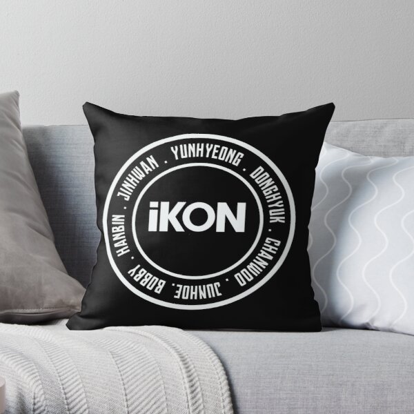 iKON OT7 Throw Pillow RB2607 product Offical IKON Merch