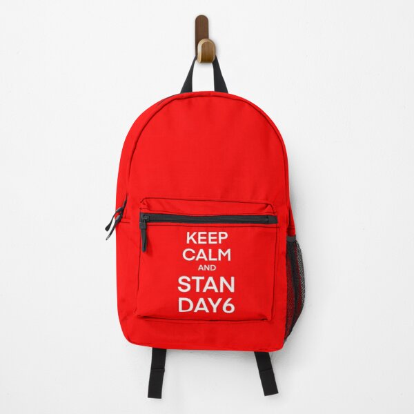 keep calm and stan day6 Backpack RB2507 product Offical DAY6 Merch