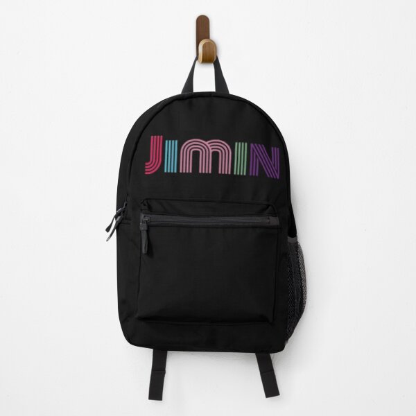 BTS Jimin (Black) Backpack RB2507 product Offical BTS Merch