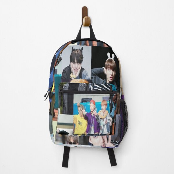 BTS Group Pictures Collage Backpack RB2507 product Offical BTS Merch