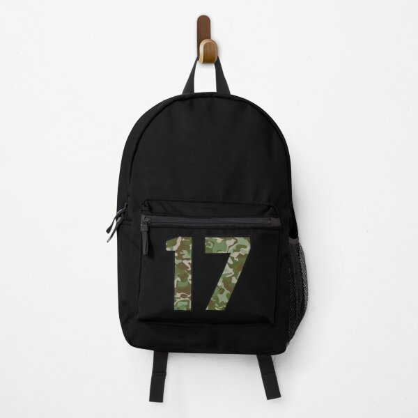 Army Camouflage Number seventeen Soldiers Lucky Number 17 Backpack RB2507 product Offical Seventeen Merch