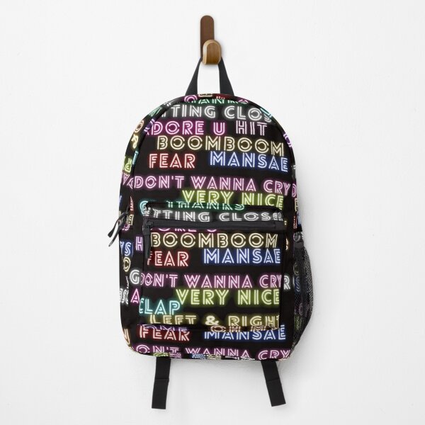 seventeen title mansae, adore u, oh my, don't wanna cry Backpack RB2507 product Offical Seventeen Merch