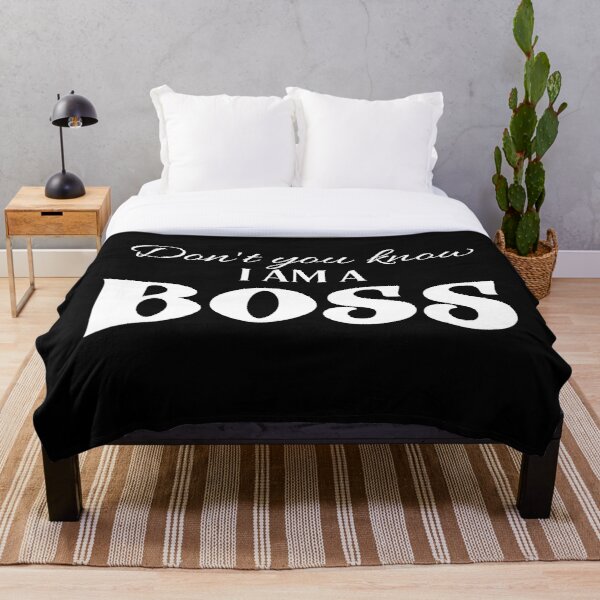 NCT I'm a Boss Throw Blanket RB2507 product Offical NCT127 Merch