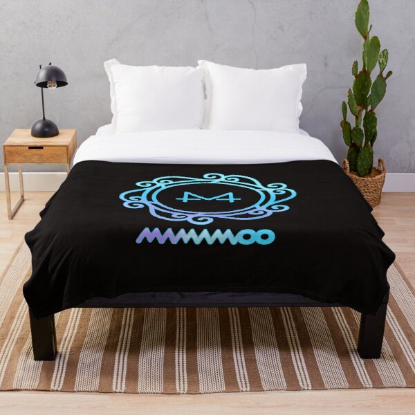 Kpop Mamamoo members poster logo design  Throw Blanket RB2507 product Offical Mamamoo Merch