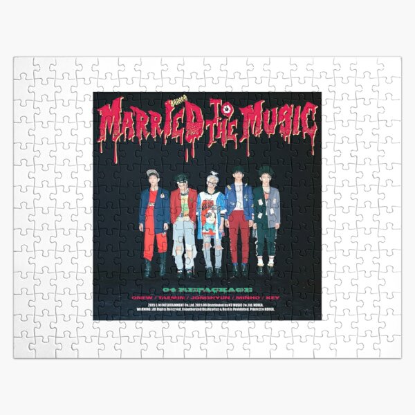 SHINee Married To The Music Jigsaw Puzzle RB2507 product Offical Shinee Merch