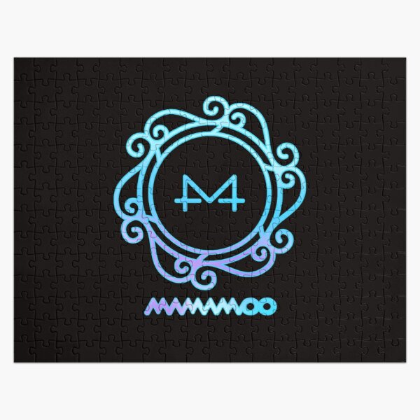 Kpop Mamamoo members poster logo design  Jigsaw Puzzle RB2507 product Offical Mamamoo Merch