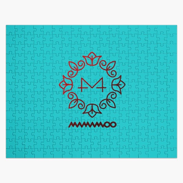 Mamamoo Girlgroup Kpop Members Logo T-Shirt Jigsaw Puzzle RB2507 product Offical Mamamoo Merch