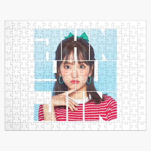 Izone Ahn Yu Jin Oneiric Diary Typhographic  Jigsaw Puzzle RB2607 product Offical IZONE Merch