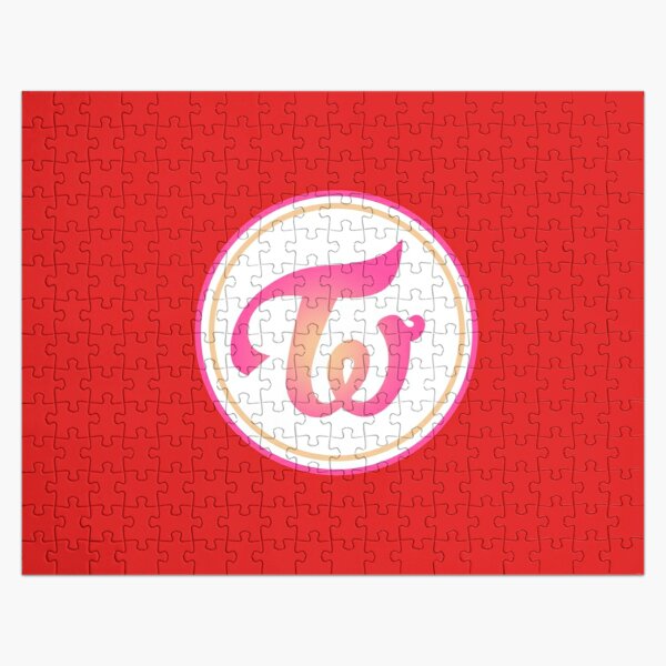 Twice K Pop Members Logo t shirt Jigsaw Puzzle RB2507 product Offical Twice Merch