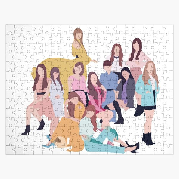 Izone Silhouette Jigsaw Puzzle RB2607 product Offical IZONE Merch