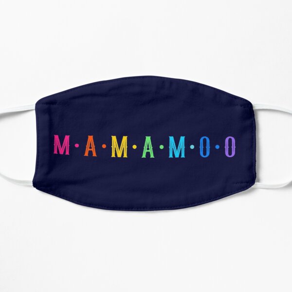 Mamamoo colorful Flat Mask RB2507 product Offical Mamamoo Merch