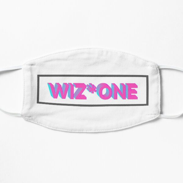 WIZ*ONE K-Pop Fans IZONE Retro Style Flat Mask RB2607 product Offical IZONE Merch