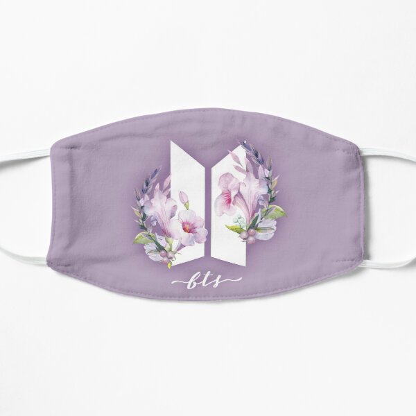 BTS Flowers Flat Mask RB2507 product Offical BTS Merch