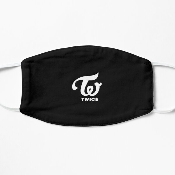 Twice Logo Flat Mask RB2507 product Offical Twice Merch