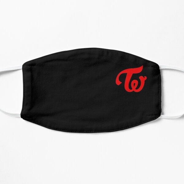 Twice Logo - Yes or Yes Flat Mask RB2507 product Offical Twice Merch