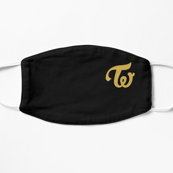 Twice Logo - More & More Flat Mask RB2507 product Offical Twice Merch