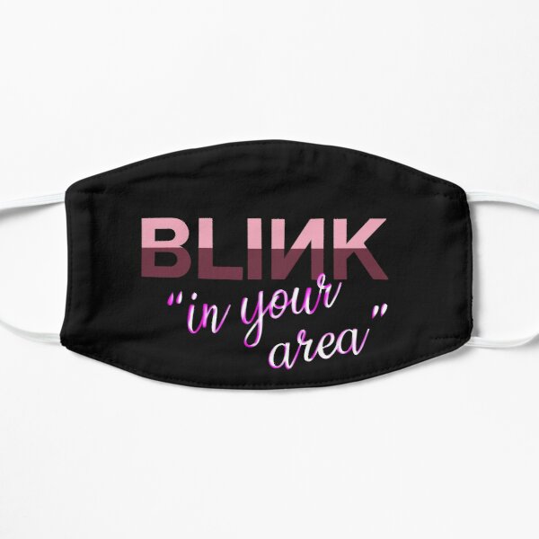 BLINK in your area for all BlackPink fans Flat Mask RB2507 product Offical Blackpink Merch