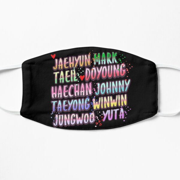 nct127 kpop Flat Mask RB2507 product Offical NCT127 Merch