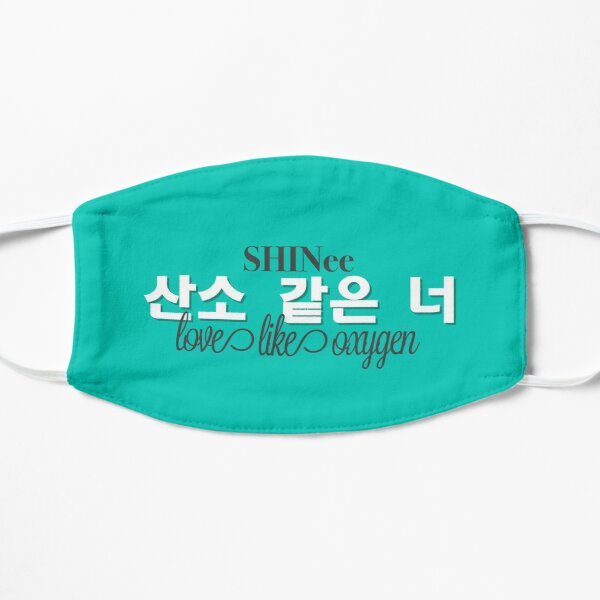 SHINee Love Like Oxygen  Flat Mask RB2507 product Offical Shinee Merch