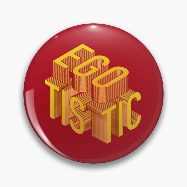 Mamamoo Egotistic Typography Pin RB2507 product Offical Mamamoo Merch