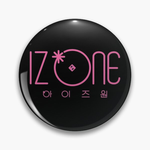KPOP I*ZONE OFFICIAL LOGO Pin RB2607 product Offical IZONE Merch