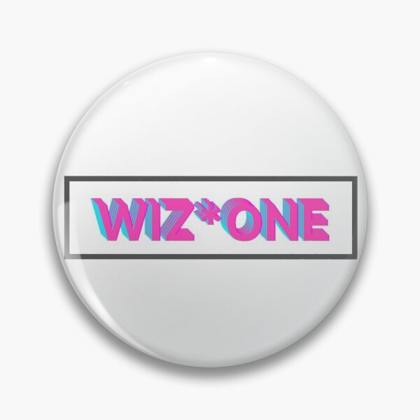 WIZ*ONE K-Pop Fans IZONE Retro Style Pin RB2607 product Offical IZONE Merch
