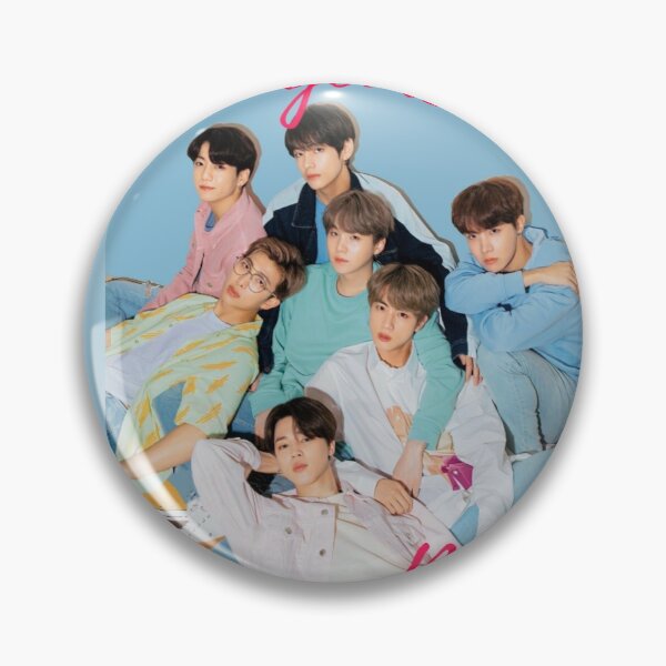 BTS Group  Pin RB2507 product Offical BTS Merch