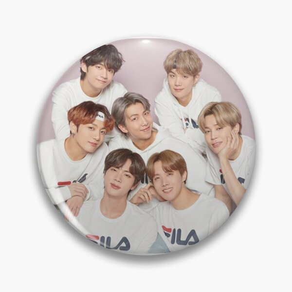 BTS Pin RB2507 product Offical BTS Merch