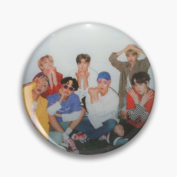 BTS pin Pin RB2507 product Offical BTS Merch