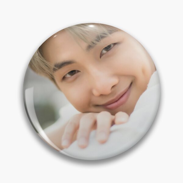 BTS RM WHITE DAY Pin RB2507 product Offical BTS Merch