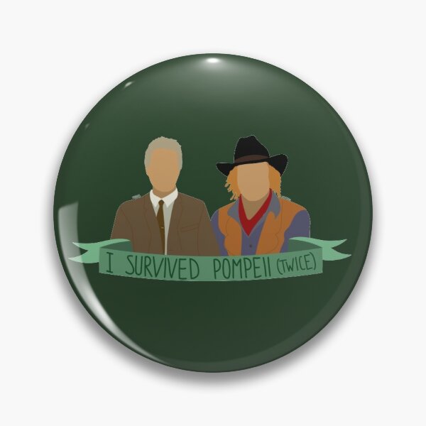 i survived pompeii (twice) Pin RB2507 product Offical Twice Merch