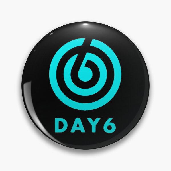 KPOP BOY GROUP DAY6 OFFICIAL LOGO Pin RB2507 product Offical DAY6 Merch