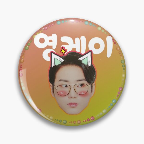 Cutie DAY6 YoungK Sticker Pin RB2507 product Offical DAY6 Merch