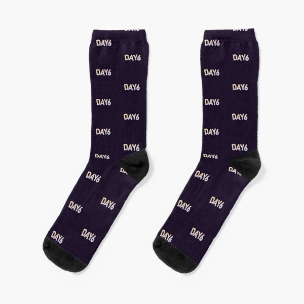 DAY6 typography (horizontal) Socks RB2507 product Offical DAY6 Merch