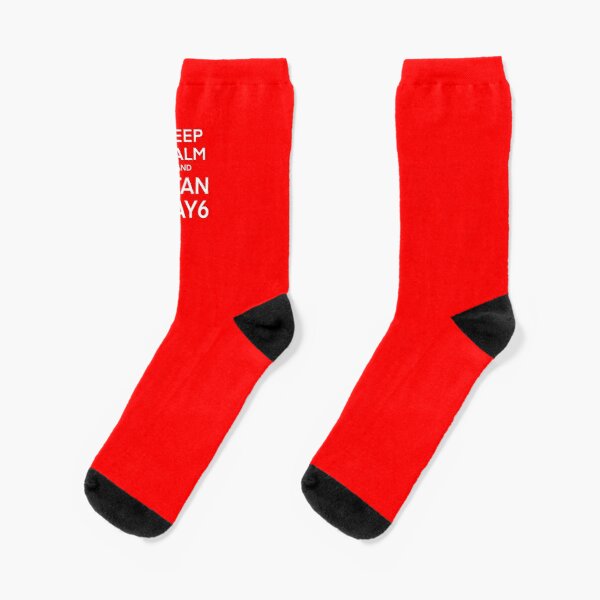 keep calm and stan day6 Socks RB2507 product Offical DAY6 Merch