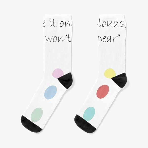 Write it on the clouds IZONE 12 colors Socks RB2607 product Offical IZONE Merch
