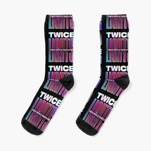 KPOP Twice Lights Twice World Tour 2019 Socks RB2507 product Offical Twice Merch