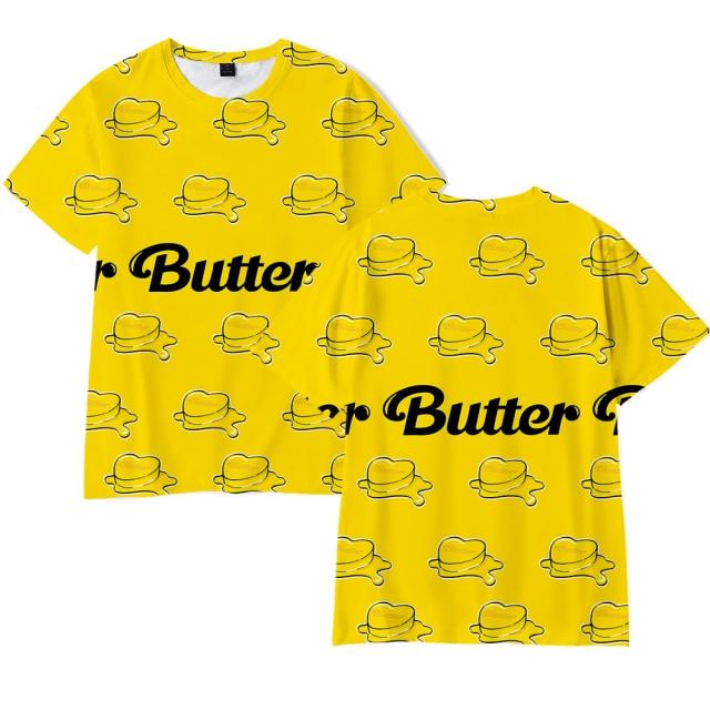 Butter BTS T shirt Butter T shirts K Pop Bangtan Boys Casual Style O neck Short.jpg 640x640 b21c5ca5 ebba 4221 971b 609c7f7ebf78 - Korean Pop Shop