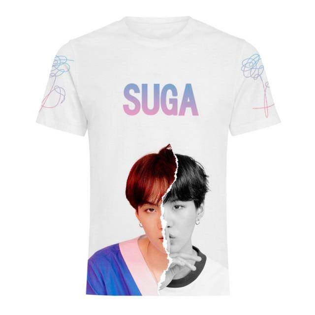 Kpop Bangtan Boys Name SUGA Fans Cheer 2021 Summer New Short sleeved Comfortable and Breathable Couple.jpg 640x640 ccf22de0 2f80 4a88 ad4d bbf7bec03e95 - Korean Pop Shop