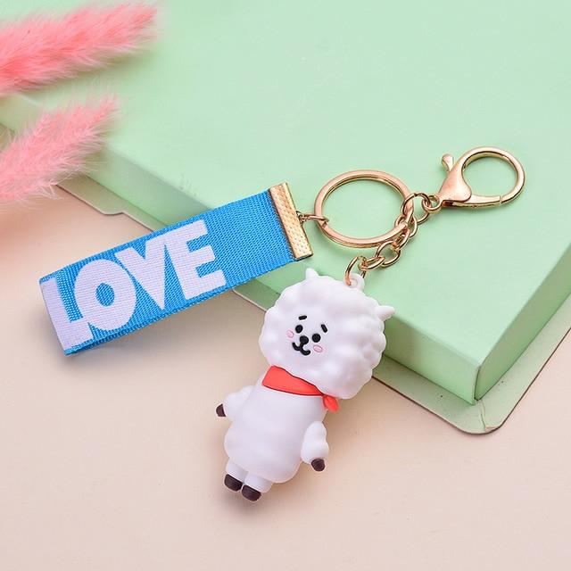 cute kpop keychain korea bangtan boys key rings pendant cute dog rabbit sheep koala doll ribbon.jpg 640x640 41d71ca1 412d 4d67 8c54 a4eac8494405 - Korean Pop Shop
