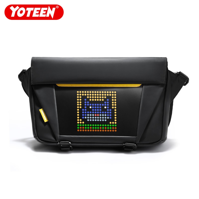 Yoteen Fashion LED Bag for Nintendo Switch Switch OLED Waterproof Chest Bag One Shoulder Bag DIY - Korean Pop Shop